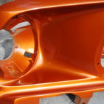 1969 mustang headlight orange